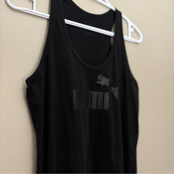 4/$10🎄PUMA Black Racer Back Tank Top - Picture 3 of 9